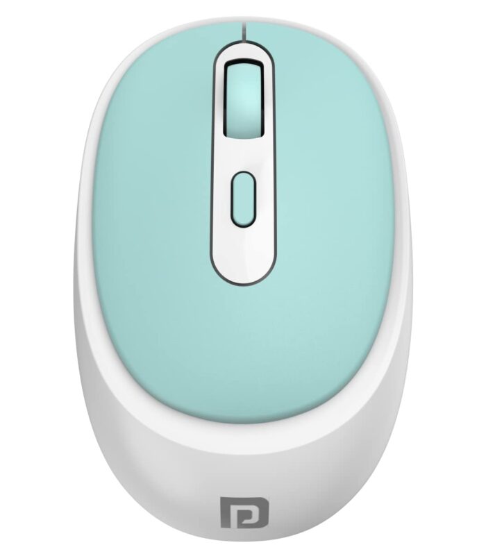 Portronics Toad 27 Wireless Mouse, Silent Buttons, 2.4 GHz with USB Nano Dongle for PC/Mac/Laptop, Auto Power Saving Mode, Adjustable DPI Button(Green)