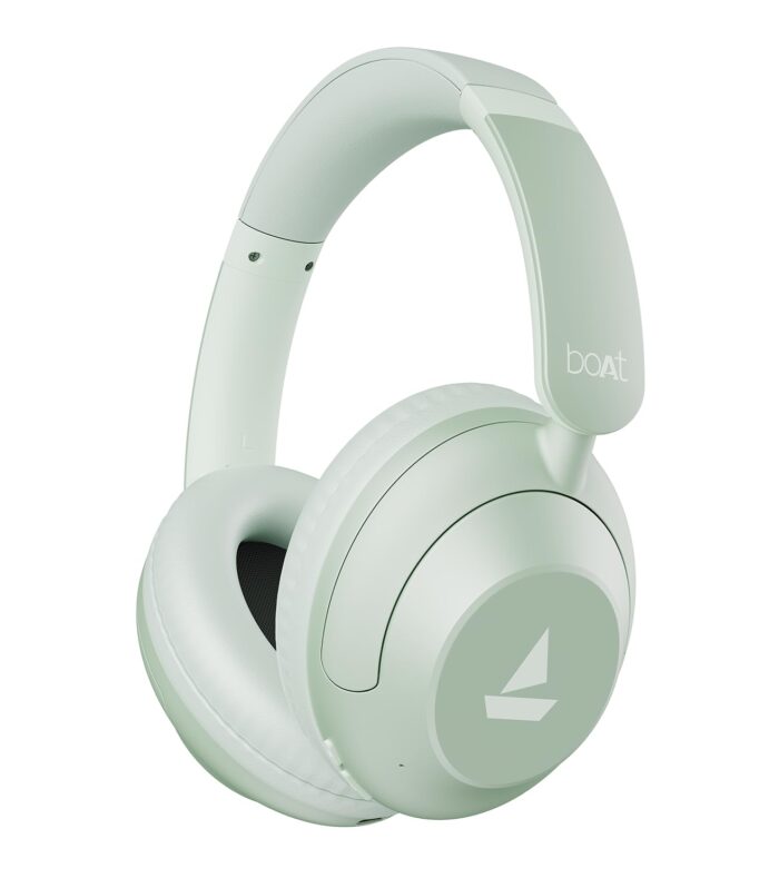 boAt Rockerz 650 Pro (2025 Launch),Touch/Swipe Controls,Dolby Audio,80Hrs Battery,2Mics Enx,Fast Charge,App Support,Dual Pair,Bluetooth Over Ear Headphones,Wireless Headphone with Mic (Sage Green)