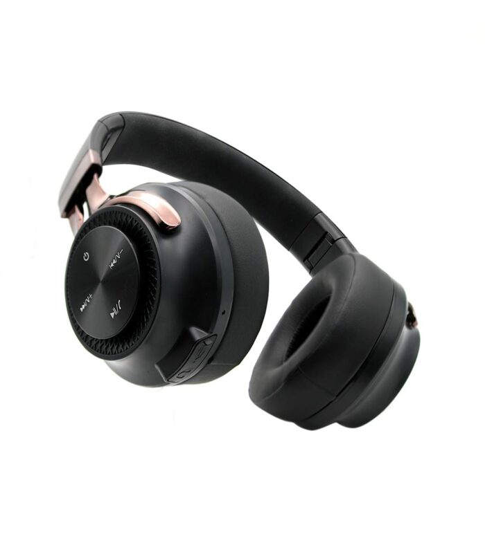 HAMMER Bash Over The Ear Wireless Bluetooth Headphones with Mic, Deep Bass, Foldable Headphones, Fast Pairing, Upto 8 Hours Playtime, Workout/Travel, Bluetooth 5.0 (Black)