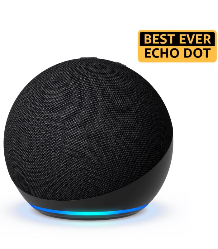 Amazon Echo Dot (5th Gen) | Smart speaker with Bigger sound, Motion Detection, Temperature Sensor, Alexa and Bluetooth| Black