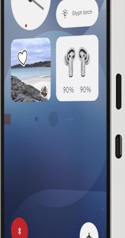 Nothing Phone (3a) 5G (8GB RAM + 128GB Storage) (White)