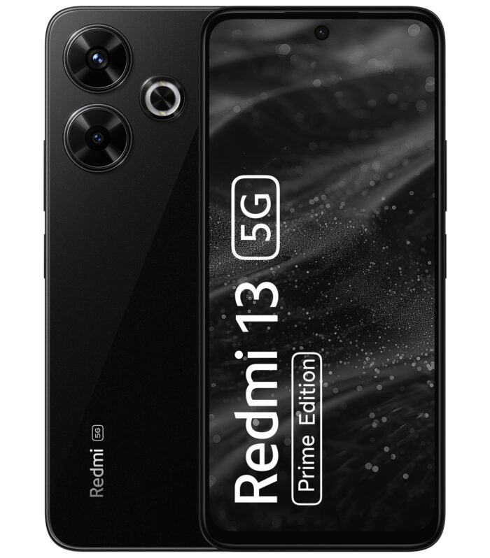 Redmi 13 5G Prime Edition, Black Diamond, 8GB+128GB | India Debut SD 4 Gen 2 AE | 108MP Pro Grade Camera | 6.79in Largest Display in Segment